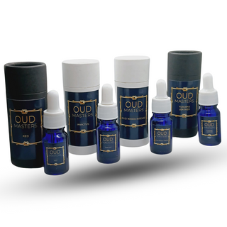 4-Piece Oud Scent Set – Rich, Aromatic Blends