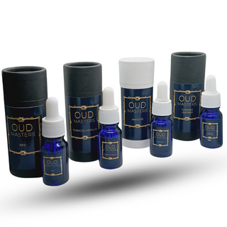 Set of 4 Oud Fragrance Oils – For a Bold and Rich Aroma