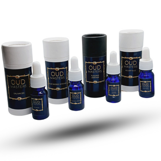 4-Pack Oud Oil Collection – Luxurious Aromatic Scents