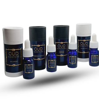 Set of 4 Oud Fragrances – Bold and Elegant Scent Experience